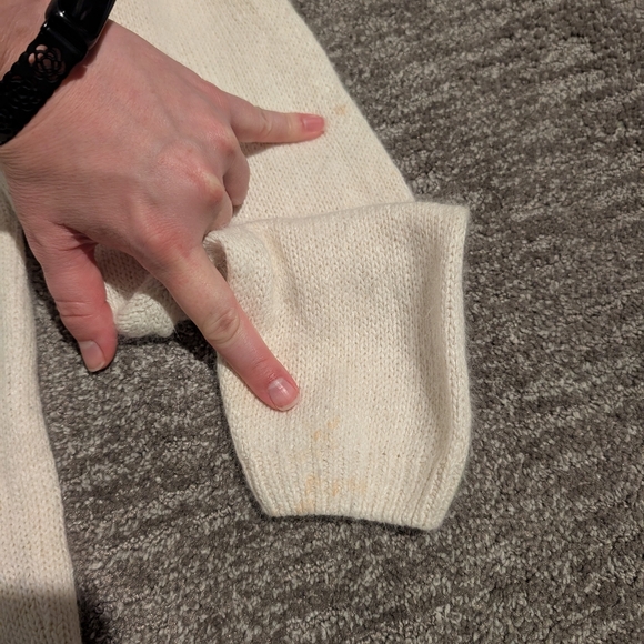 Vintage The News Letter Work in Progress Silk Angora Wool Dolman Sleeve Sweater - Picture 11 of 11